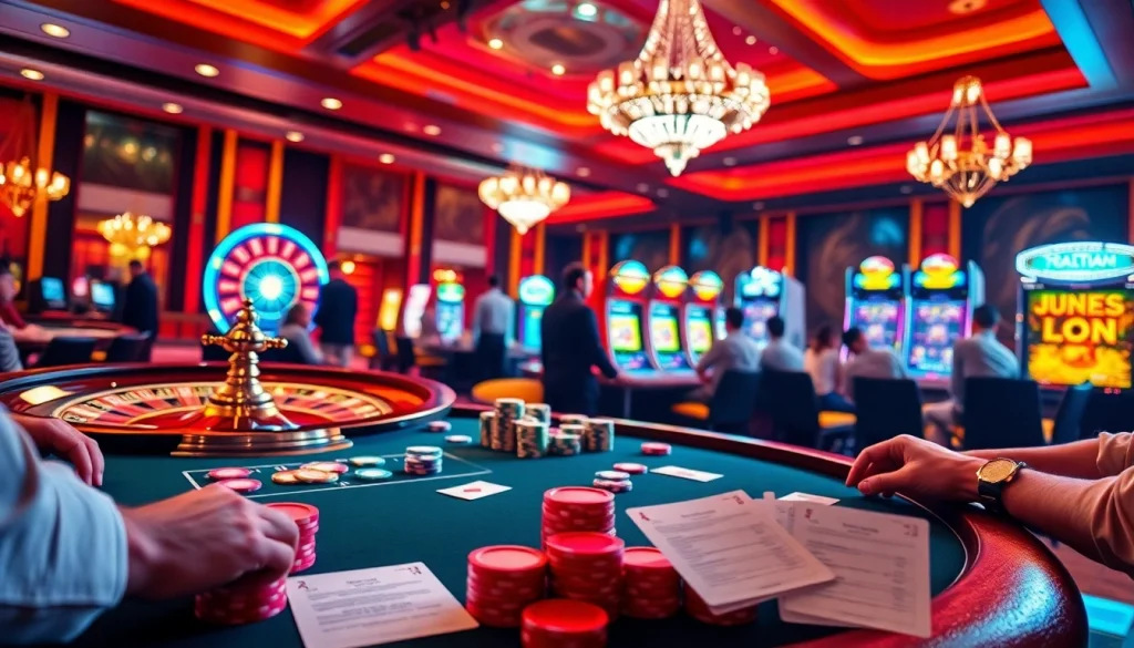 Experience the vibrant atmosphere of thể thao 88aa with thrilling poker, roulette, and exciting sports betting activities in a luxurious casino.